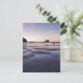 Sonnenuntergang Postkarte (Stehend Vorderseite)