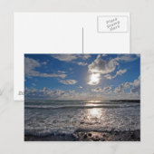 Sonnenuntergang Postkarte (Vorne/Hinten)