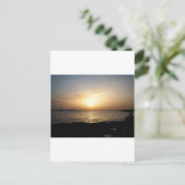 Sonnenuntergang Postkarte (Stehend Vorderseite)