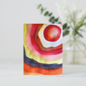 Sonnenuntergang Postkarte (Stehend Vorderseite)