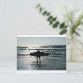 Sonnenuntergang Postkarte (Stehend Vorderseite)