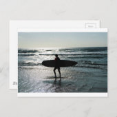 Sonnenuntergang Postkarte (Vorne/Hinten)