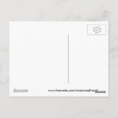 Sonnenuntergang Postkarte (Rückseite)