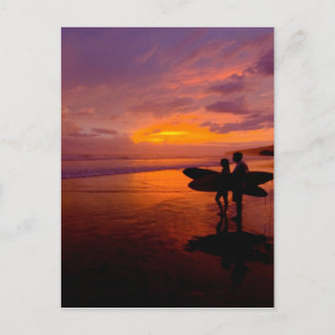 Sonnenuntergang Postkarte