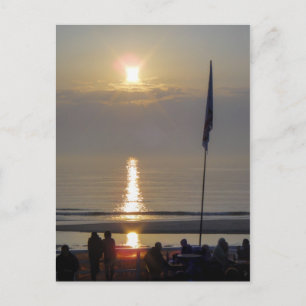 Sonnenuntergang Postkarte