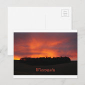 Sonnenuntergang Postkarte (Vorne/Hinten)