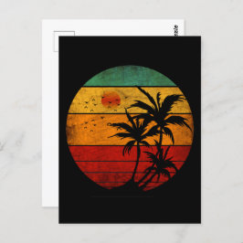 Sonnenuntergang Postkarte