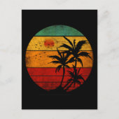 Sonnenuntergang Postkarte (Vorderseite)