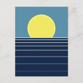 Sonnenuntergang Postkarte
