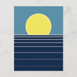 Sonnenuntergang Postkarte