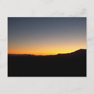 Sonnenuntergang Postkarte