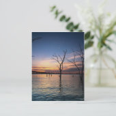 Sonnenuntergang Postkarte (Stehend Vorderseite)