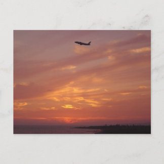 Sonnenuntergang Postkarte