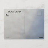 Sonnenuntergang Postkarte (Rückseite)