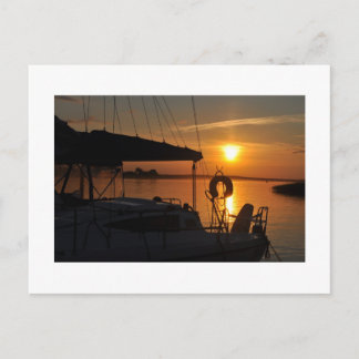 Sonnenuntergang Postkarte