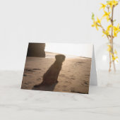 Sonnenuntergang puggle karte (Gelbe Blume)