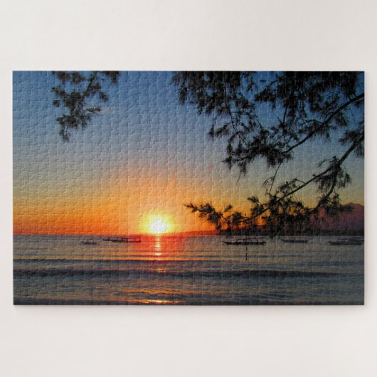 Sonnenuntergang Puzzle (Horizontal)