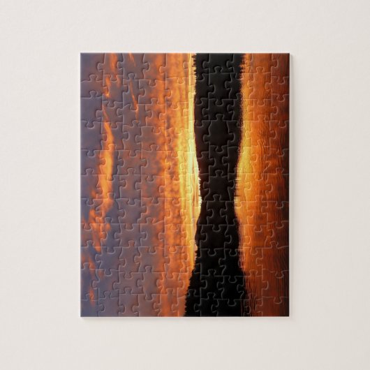Sonnenuntergang Puzzle (Vertikal)