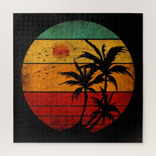 Sonnenuntergang Puzzle (Vertikal)