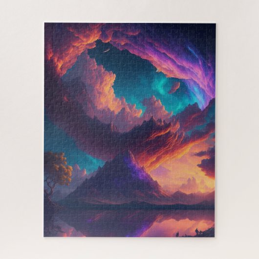 Sonnenuntergang Puzzle (Vertikal)