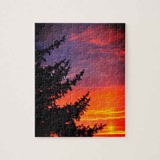 Sonnenuntergang Puzzle (Vertikal)