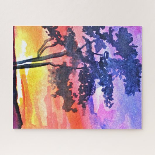 Sonnenuntergang Puzzle (Horizontal)