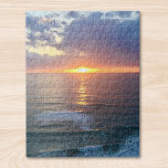 Sonnenuntergang Puzzle<br><div class="desc">Dieses Puzzle ist mit einem ruhigen Set bedruckt,  das im Süden Frankreichs fotografiert wurde. Es ist jedoch anpassbar und Sie können Ihr eigenes Foto hochladen,  um es zu einem persönlichen Geschenk oder Sake zu machen.</div>