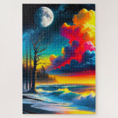 Sonnenuntergang Puzzle (Vertikal)