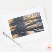 Sonnenuntergang Rechteckiger Aufkleber (Umschlag)