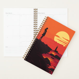 🌅 Sonnenuntergang Reflektierplaner 🧘 📔 Planer