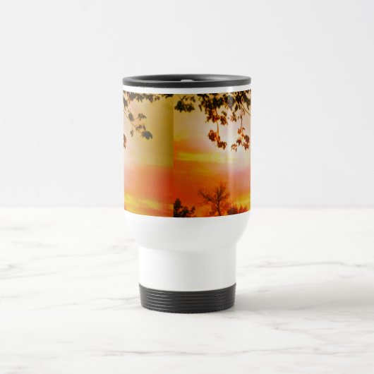 Sonnenuntergang Reisebecher (Mittel)