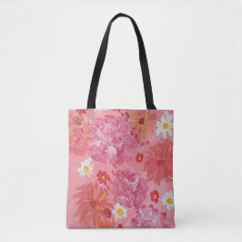 Sonnenuntergang Rose Blumenzack Tasche