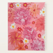 Sonnenuntergang Rose Blumenzapfplaner Planer (Rückseite)