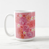 Sonnenuntergang Rose Kaffee Tasse (Links)