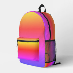 'Sonnenuntergang'-Rucksack in Mehrfarbig  Bedruckter Rucksack