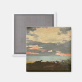 Sonnenuntergang, Saco Bay Magnet (Vorderseite/Rückseite)