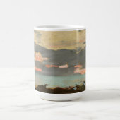 Sonnenuntergang, Saco Bucht Kaffeetasse (Mittel)