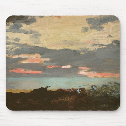 Sonnenuntergang, Saco Bucht Mousepad (Vorne)
