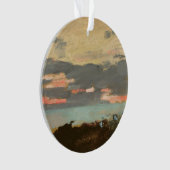 Sonnenuntergang, Saco Bucht Ornament (Vorderseite)