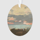 Sonnenuntergang, Saco Bucht Ornament (Vorderseite)