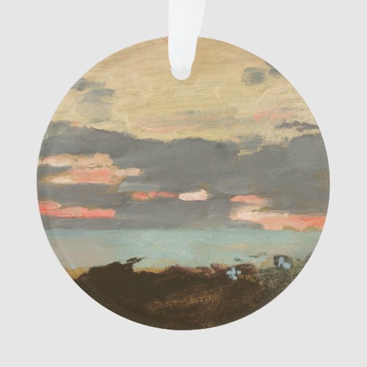 Sonnenuntergang, Saco Bucht Ornament (Vorderseite)