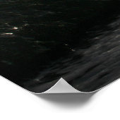 Sonnenuntergang Santa Cruz Poster (Ecke)