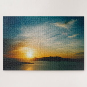 Sonnenuntergang Santorin, Griechenland 1014-pc Puzzle