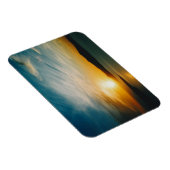 Sonnenuntergang Santorin, Griechenland Magnet (Rechte Seite)