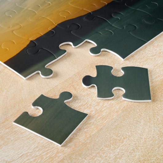 Sonnenuntergang Santorin, Griechenland Puzzle (Seite)