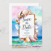 Sonnenuntergang Save The Date (Vorne/Hinten)