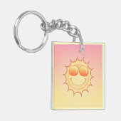 Sonnenuntergang Schlüsselanhänger (Vorderseite links)