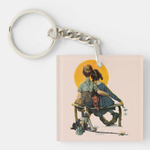 Sonnenuntergang Schlüsselanhänger