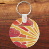 Sonnenuntergang Schlüsselanhänger (Vorderseite)