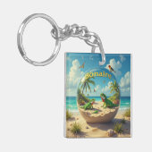 Sonnenuntergang Schlüsselanhänger (Vorderseite links)